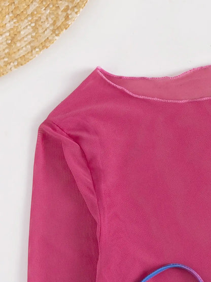 3 Pieces Leopard High Waist Bikini Triangle Swimsuit Top Halter Swimwear Women Bathing Swimming Suit Female Beachwear