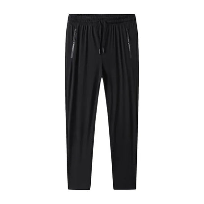 7xl 8xl 9xl Men's Jogging Pants Plus Size Summer Sports Pants High Elasticity Quick-drying Gym Running Sports Pants