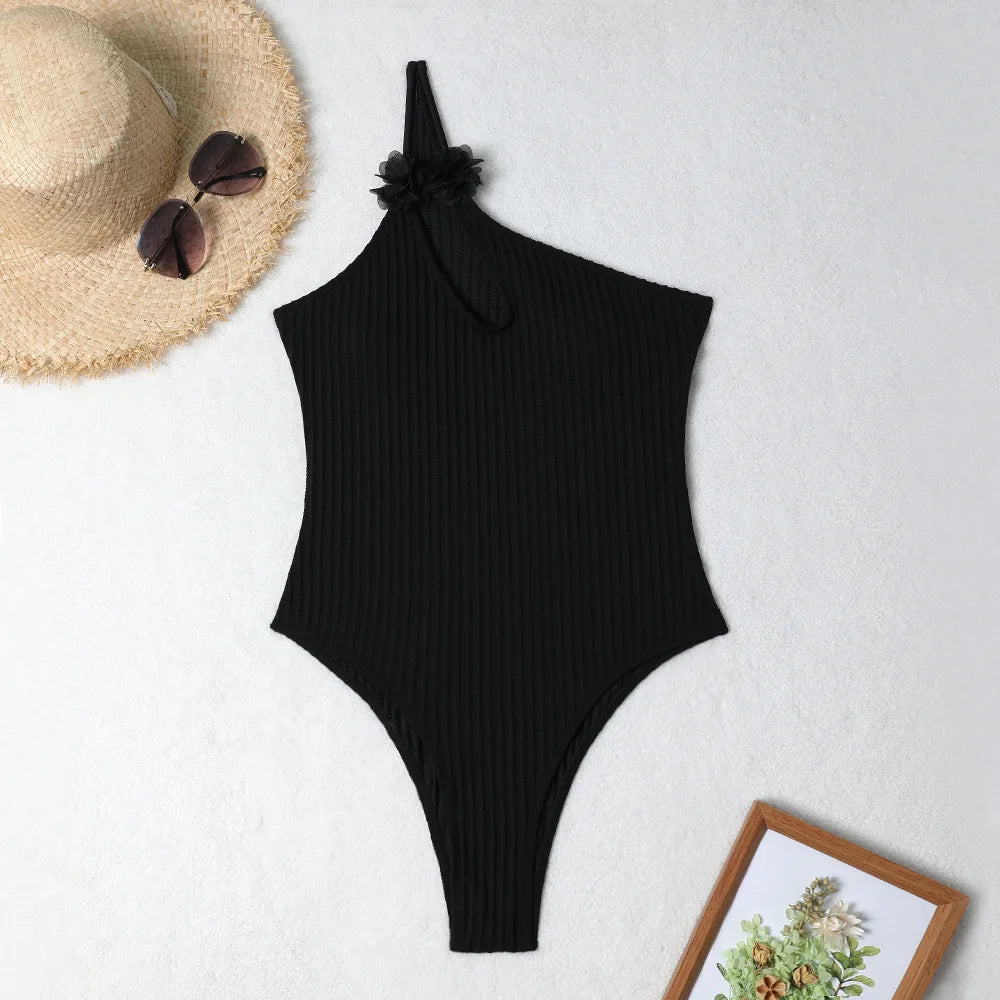 White One Piece Swimsuits Closed Women's Swimwear Push Up For Swimming Wear Body Bathing Suits Beachwear Pool Bather