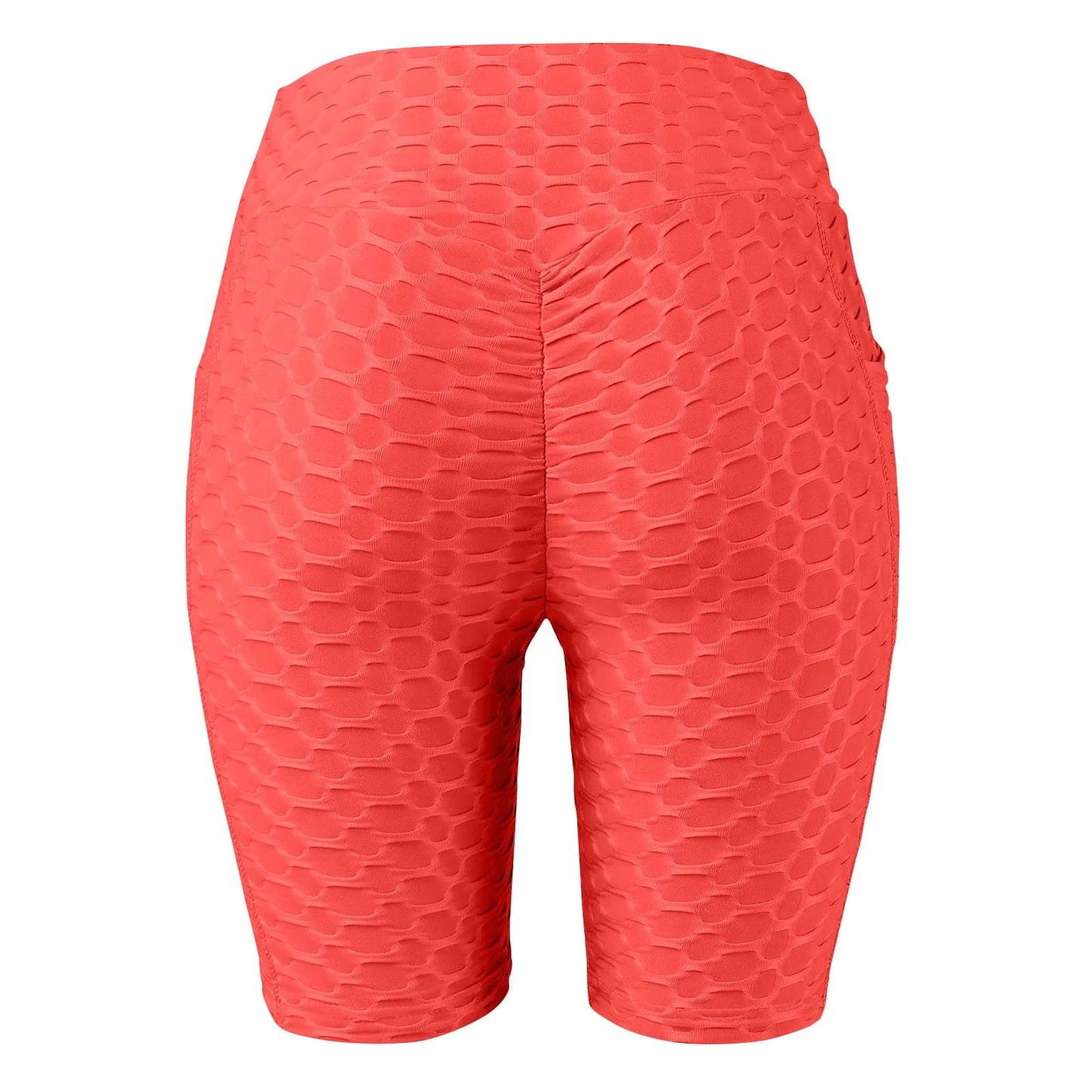 Women's Capris Yoga Fitness Peaches Buttocks Bubble Sports Leggings With Pockets Pants for Women Women’s Yoga Pants