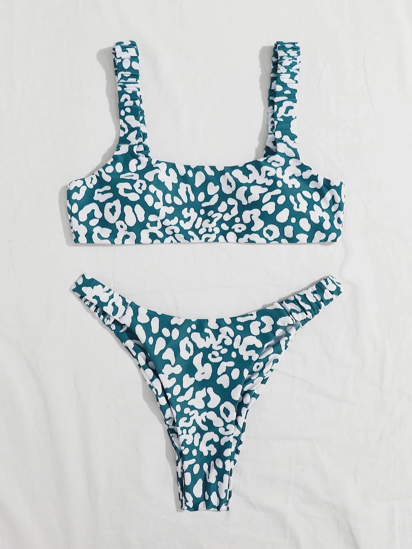 micro bikini women orange leopard print push up padded thong swimsuit female cut out bathing suit swimwear biquini
