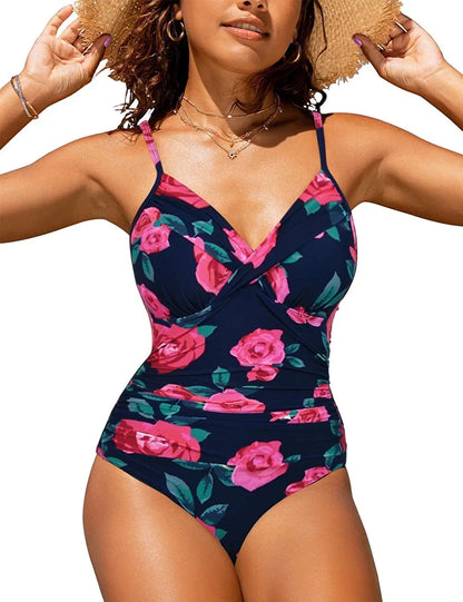 S - XXL Wrinkled One Piece Swimsuit Women Swimwear Female Monokini Swimsuits Bathing Suit Swim Beach Wear Bodysuit