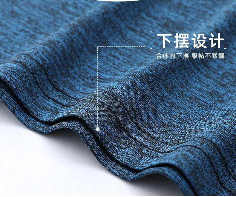 Large Size 6xl 7xl 8xl Mens T Shirt Breathable  Quick Drying Cool Summer T-shirts Sporting Outdoor Ice Silk Tee Tops