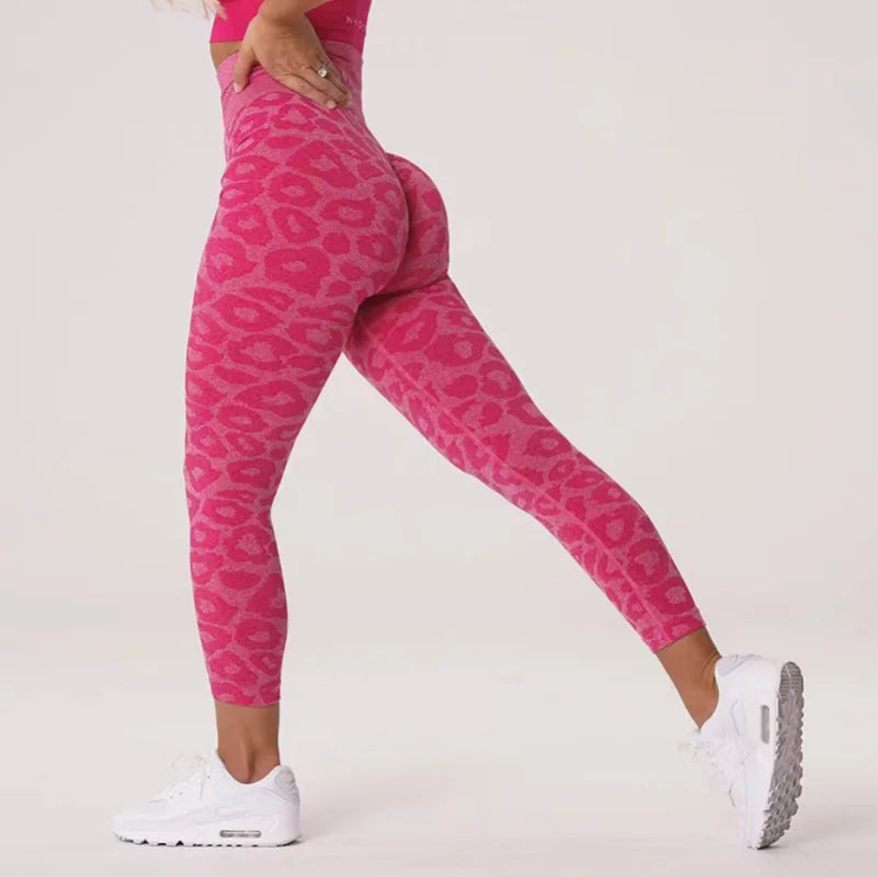 Seamless Workout Gym Leggings Women Camouflage Yoga Pant High Waist Scrunch Butt Fitness Tights 10 Colors XS Sportswear