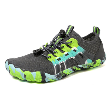 Camouflage Fitness Running Watershoes Men's and Women's Colorful Quick Drying Barefoot  Diving Water Surfing Beach Water Shoes