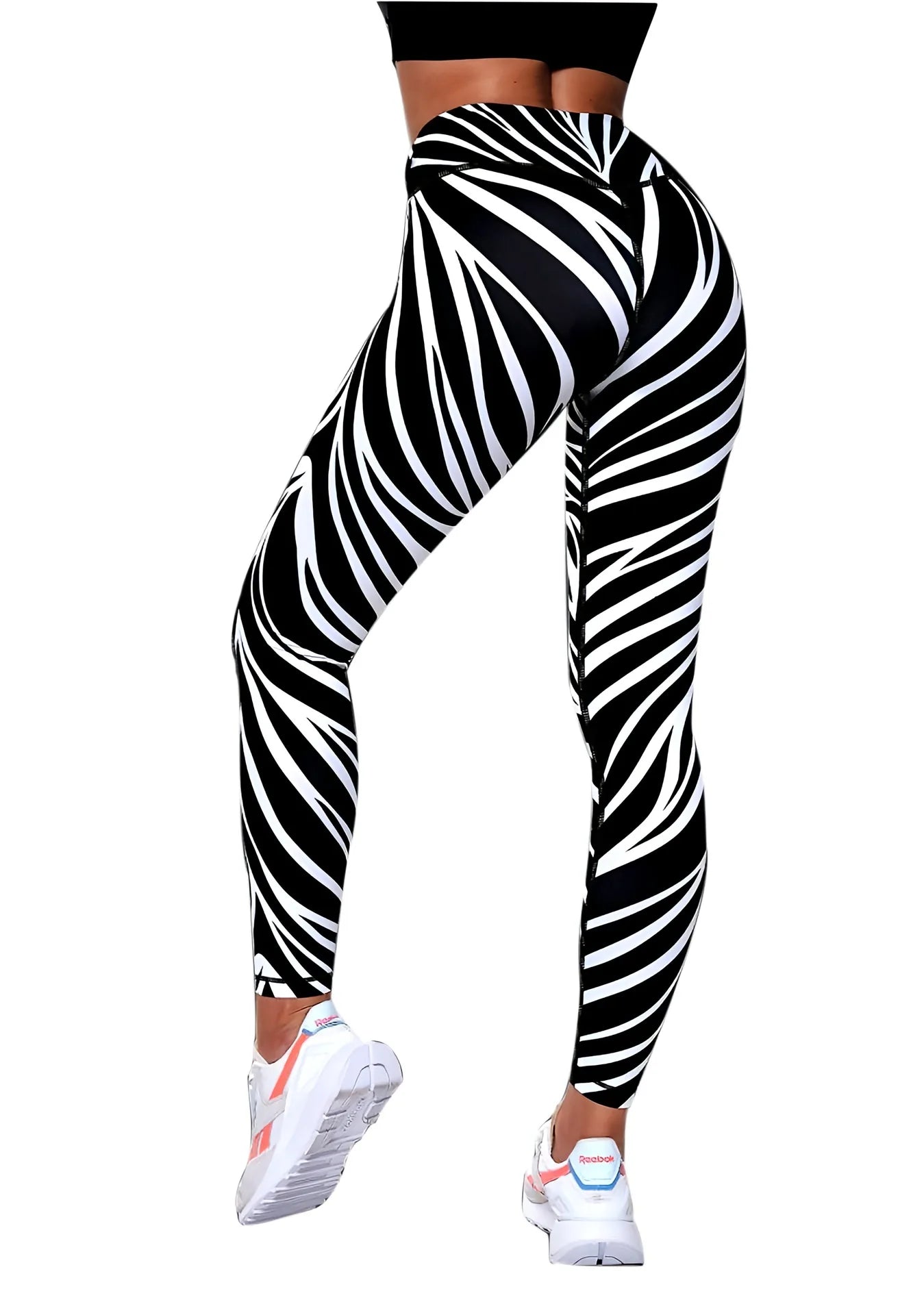 Women's 50-color high-waist printed yoga pants, hip-lifting tight quick-drying sports yoga pants