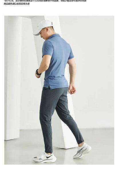 Men Sportswear Jogging Pants Elastic Running Sweatpants Gym Fitness Tight Trousers Quick Dry Tracksuit Training Sport Pants