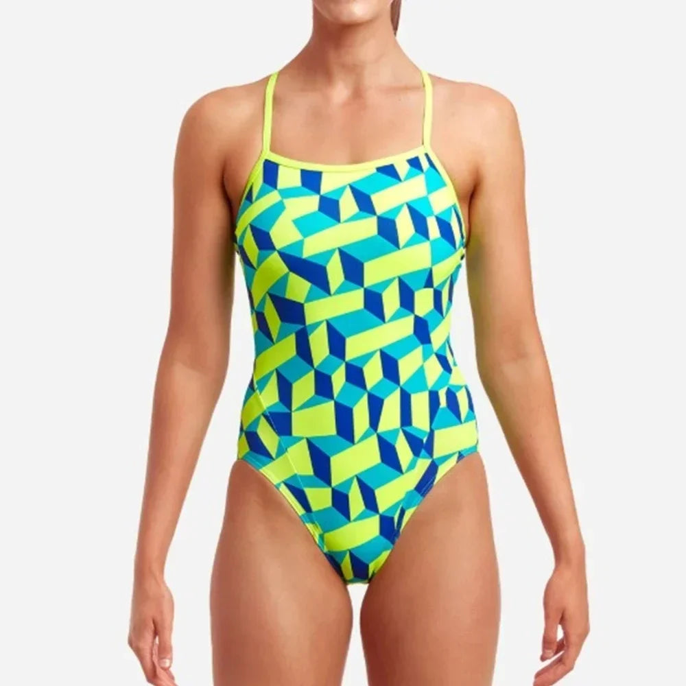 Woman Swimsuit One-piece Comfortable Swimwear Functional Training Swimsuit Open Water Swimming Clothing