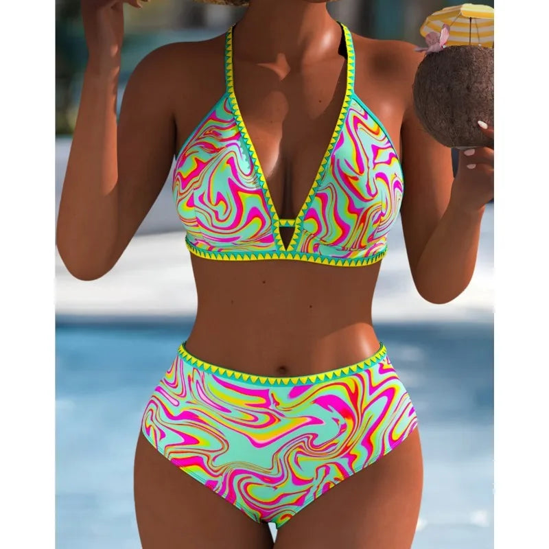 Swimwear Woman Swimsuit Bikini Push Up Bikinis Set Brazilian Bathing Suit Women Beachwear Biquini Two Piece Suits