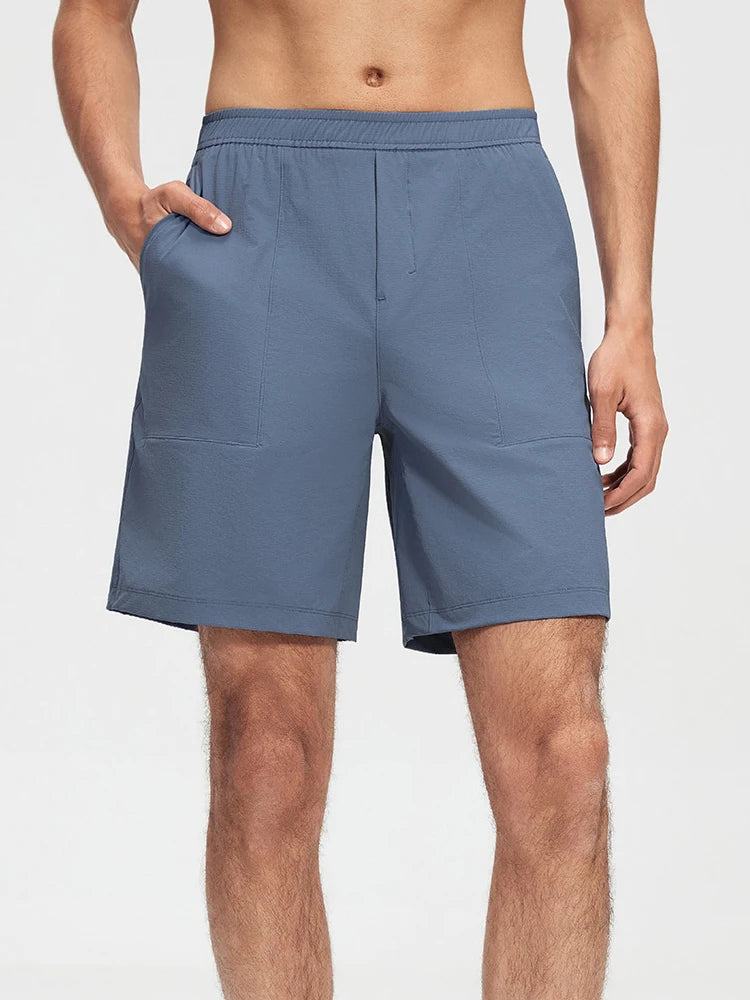 Men's Athletic Running Shorts Gym Workout Shorts Quick Dry Lightweight Liner less Work Shorts Sports Exercise Tennis