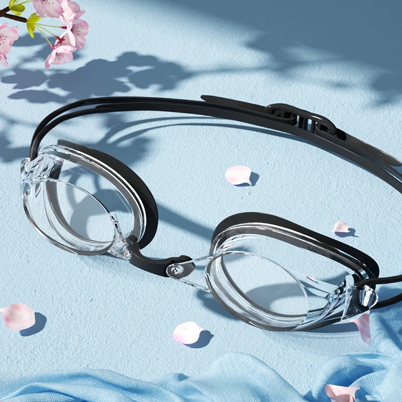 Unisex Professional Swimming Goggles for Adults Anti-fog Waterproof HD View Swim Goggles Colorful and Clear Lens to Choose