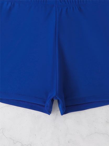 2 Pieces Front Drawstring Swimwear Women Hollow Out Swimsuit Beach Skirt Solid Tankini Female Bathers Swimming Beach Wear