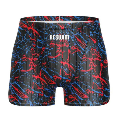Men's Jammer Swimsuit Swimming Trunks Swim Short Beach Tights Shorts Summer Quick Dry Pants Swimwear Sports Surfing Pants