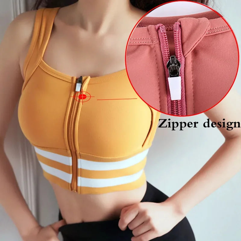 Women's Light Support Seamless Sport Bra - Wireless Yoga Sleeveless Crop Tops Light Support Seamless Sport Bra