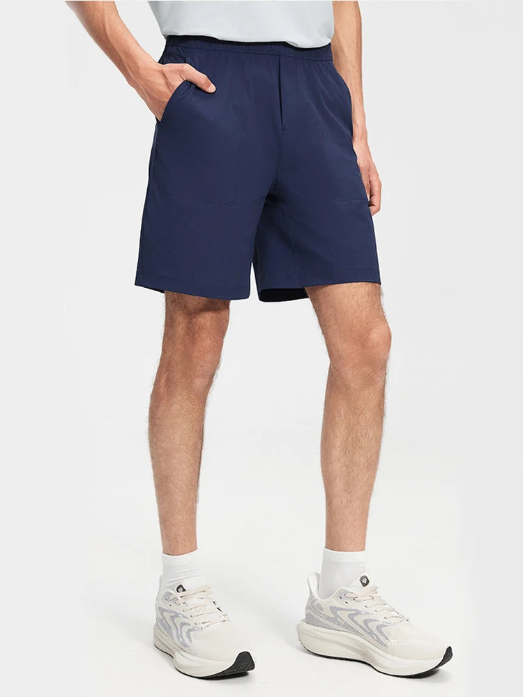 Men's Athletic Running Shorts Gym Workout Shorts Quick Dry Lightweight Liner less Work Shorts Sports Exercise Tennis