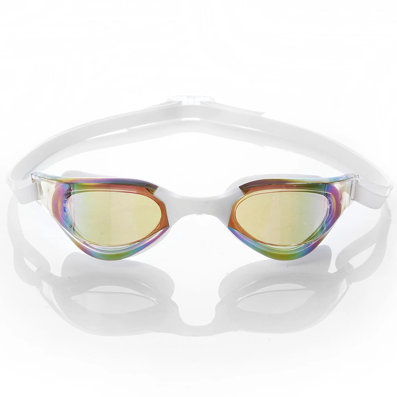 1PC Anti Fog Swim Goggles for Adults - UV Protection, No Leak Soft Silicone Gasket, Enhanced Clarity for Pool & Open Water