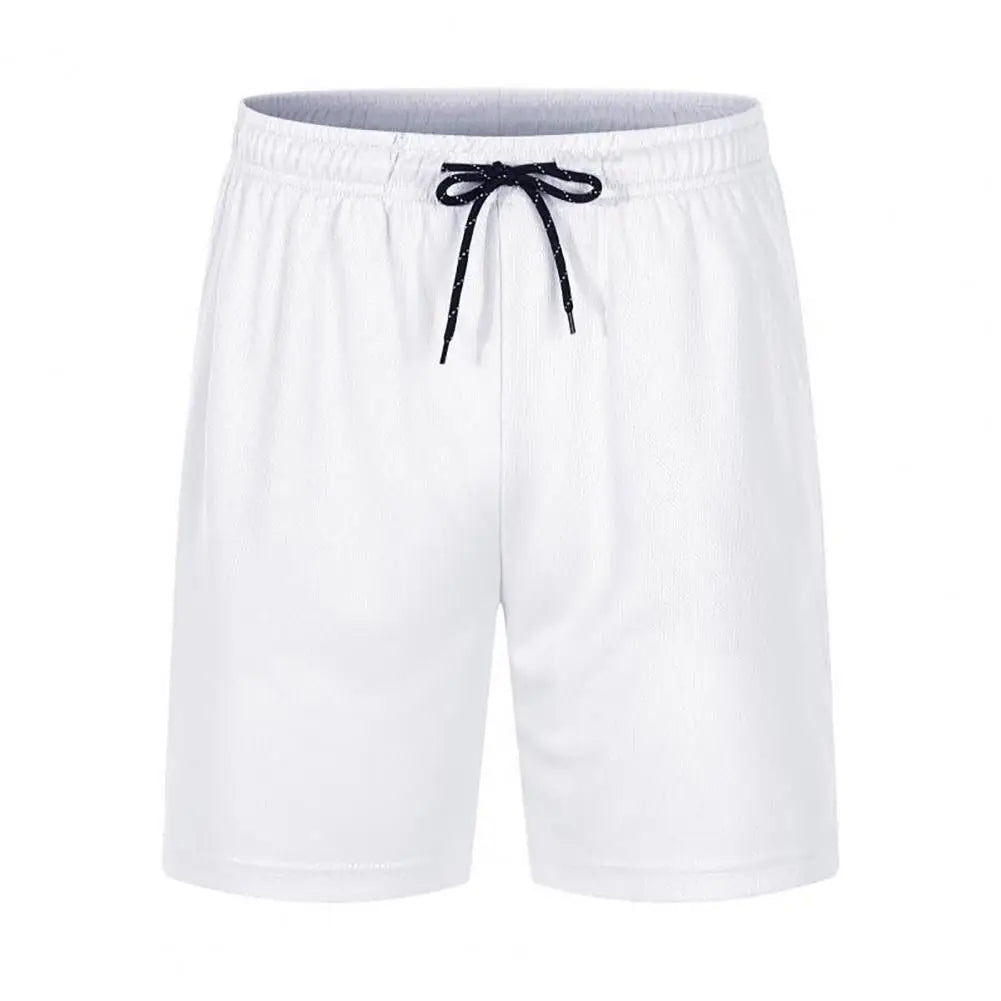 Men's Loose Large Shorts Summer Fashion Casual Beach Pants Drawstring Sports Running Straight With Pockets Shorts