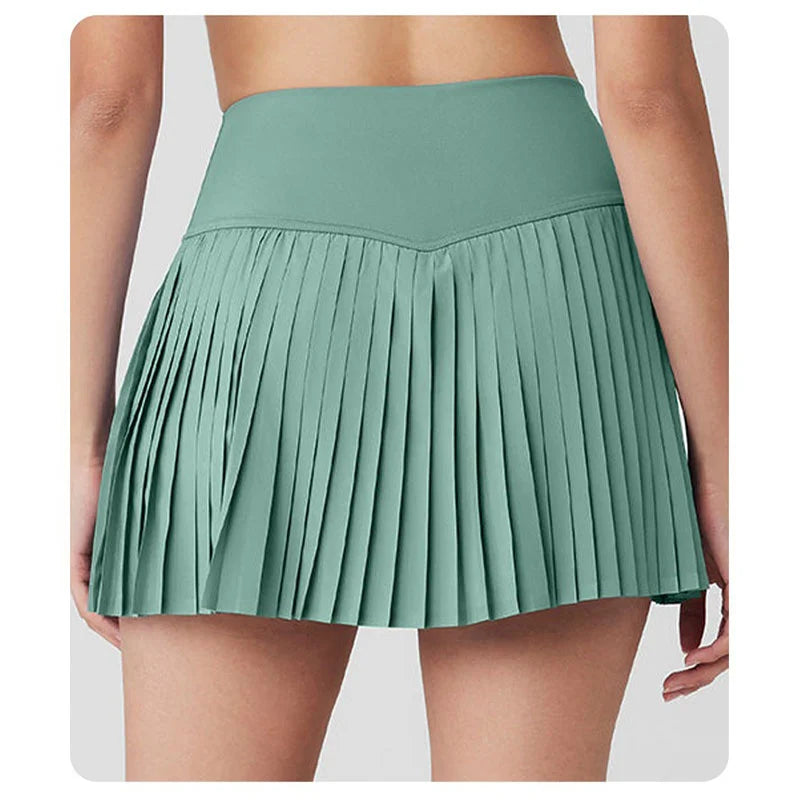Pocket Pleated Tennis Skirt Tennis Skirt with Shorts Skirts High Waisted Golf Skirts Workout Athletic Skort Skorts