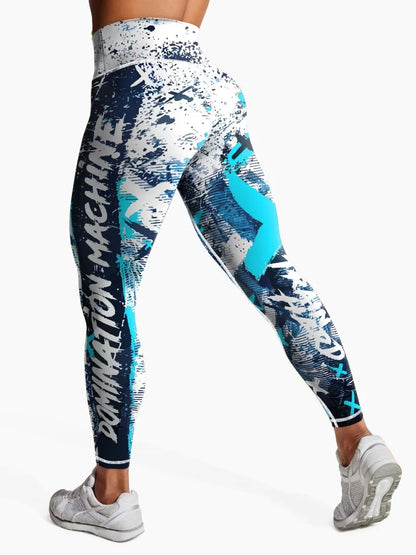 Printed Yoga Pants Women's Sports Fitness Leggings High Waist Tight Sport Pants Clothes Sport Women Fitness Push Up