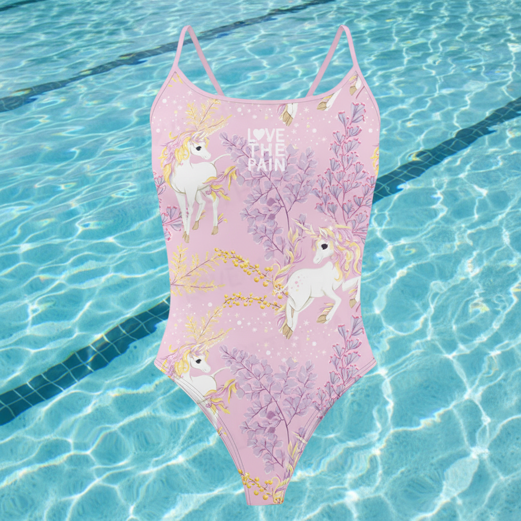 Unicorn One Piece Swimsuit Women Swimwear Bathing Suit Swim Suit Beach Wear Bodysuit