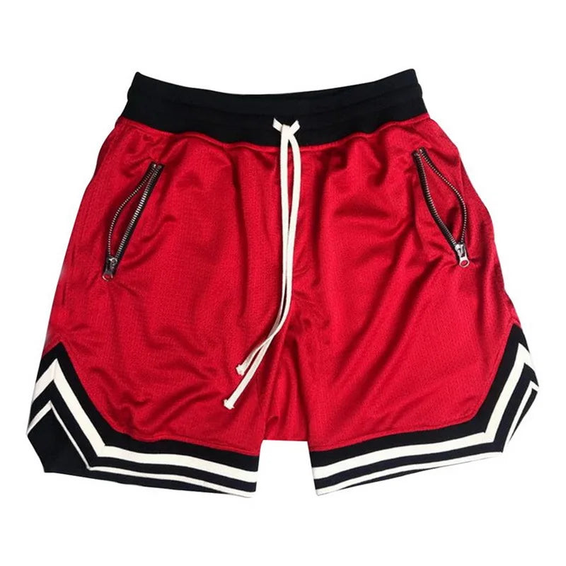 Gym Shorts Men Mesh Running Shorts Men Quick Dry Loose Sport Basketball Training Shorts Male Sportswear Summer Men Shorts