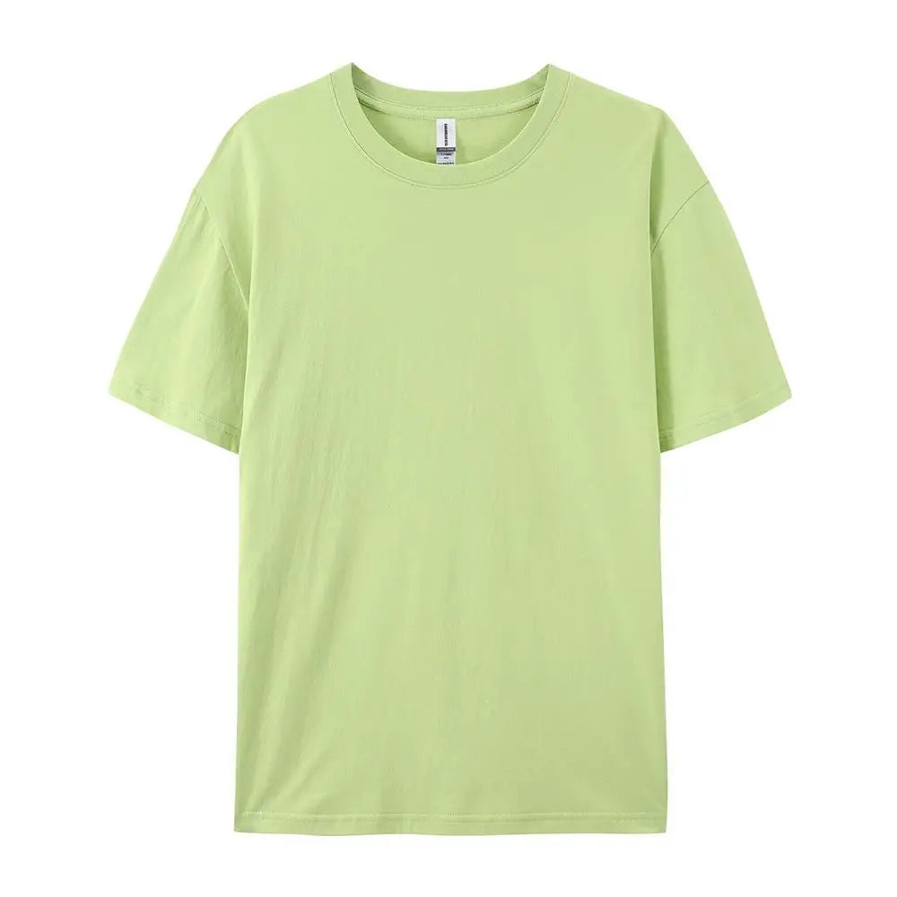 Plus Cotton Solid T-shirts Women Sporty Short Sleeve Tees Fashion Casual White Black Clothing Loose O-Neck Female Summer Tops