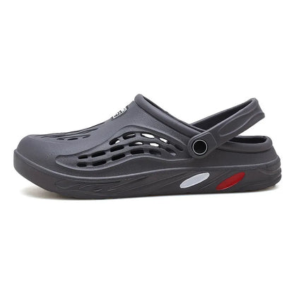 Men Sandals Light EVA Men's Casual Shoes Hole Shoes Clogs Home Garden Outdoor Male Beach Flat Slippers Big Size 49