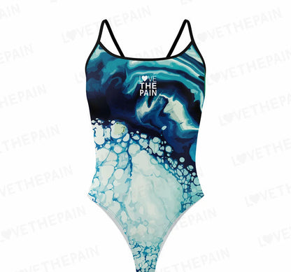 One Piece Swimsuit Women Thin straps Swimsuit Training Swimwear Backless Bathing Suit Beachwear Swim Wear Monokini