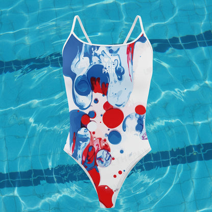 Love The Pain Women's One Piece Swimsuit Professional Athletic Competition Training Quick Dry Sports Training Swimwear Chlorine resistant Australian Pool
