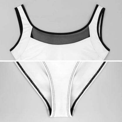 Retro Letter Print Swimsuit Egyptian Hieroglyphs Push Up Swimwear One-Piece Vacation Bath Bathing Suit Bodysuit Beach Outfits