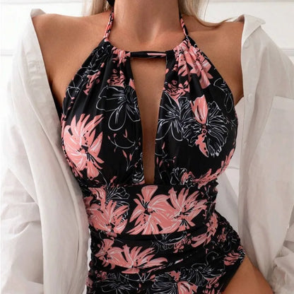 One-Piece Swimsuits Closed Women Swimwear Push Up Swimming Wear Body Bathing Suits Beachwear Pool Bather