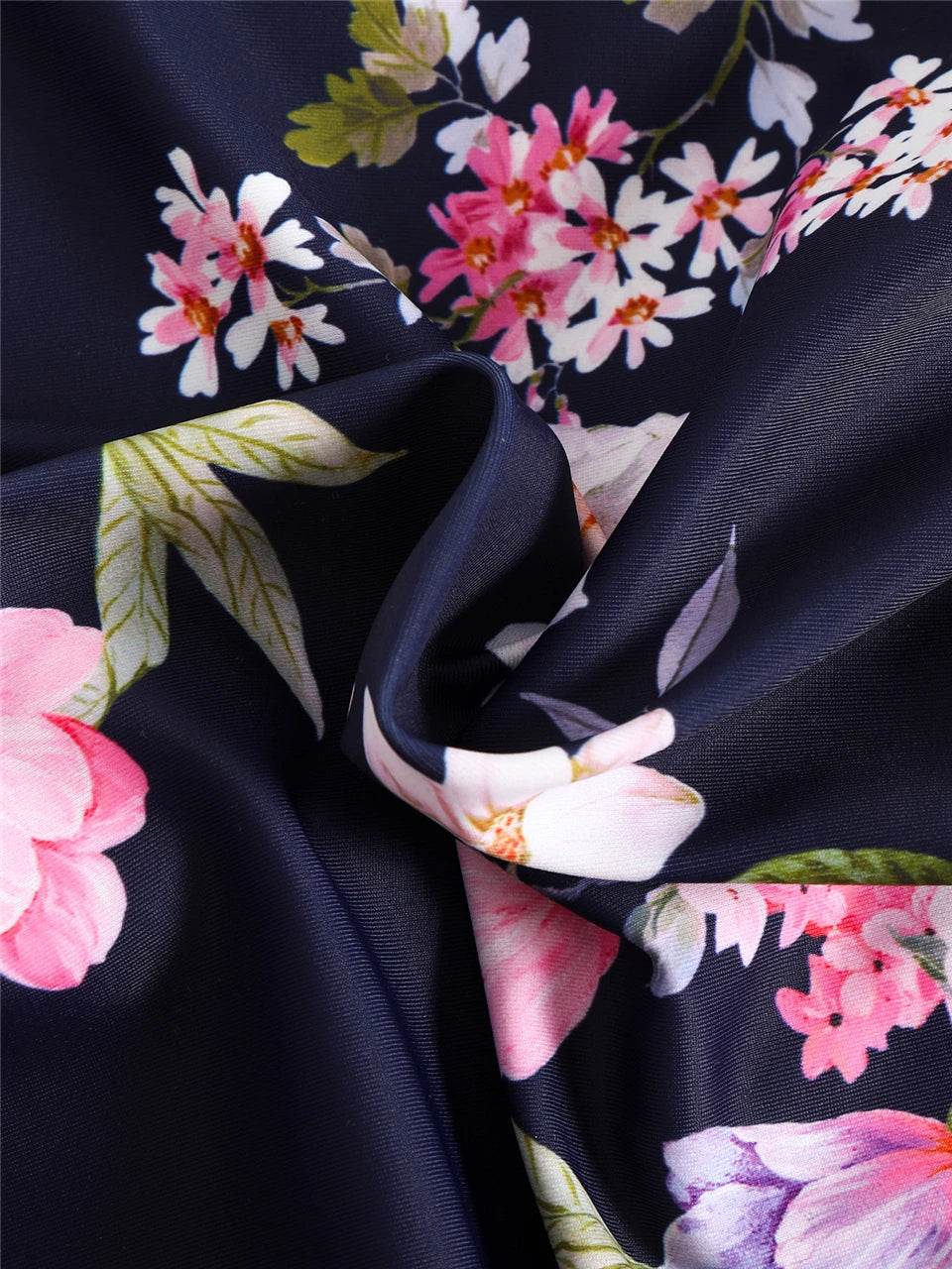 Floral Print One Piece Swimsuit Women Fashion Conservative Swimwear Female Bathing Swimming Bodysuit Beach Wear Summer