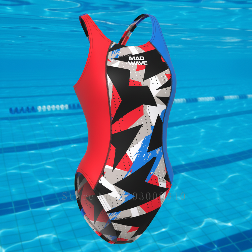 Pool Sport One Piece Swimsuit Women Competition Swimwear Patchwork Racing Triathlon Swimming Suit for Women