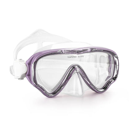 Professional Big Frame Kids Swimming Goggles with Nose Cover Anti Fog Wide View Swimming Gear for Boys Girls Children Glasses