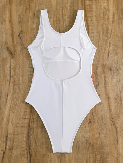 Print One Piece Swimwear Women Swimsuits Closed For Swimming Wear Bodysuit Bathing Suits Beachwear Pool Bather