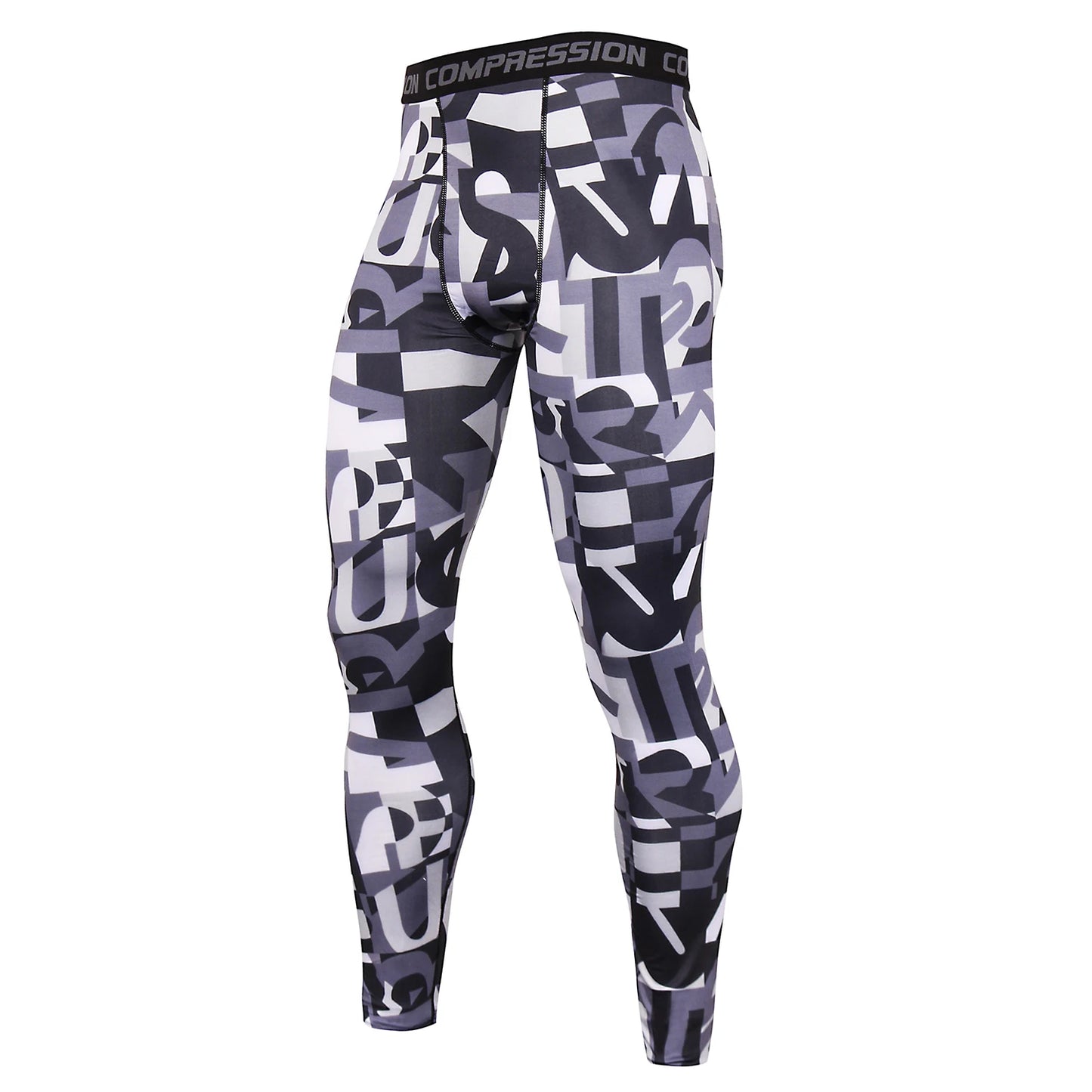 Mens Compression Pants Quick Dry Fit Men Leggings Fitness Running Tights Trousers Male Sportswear Training Sport Gym Leggings