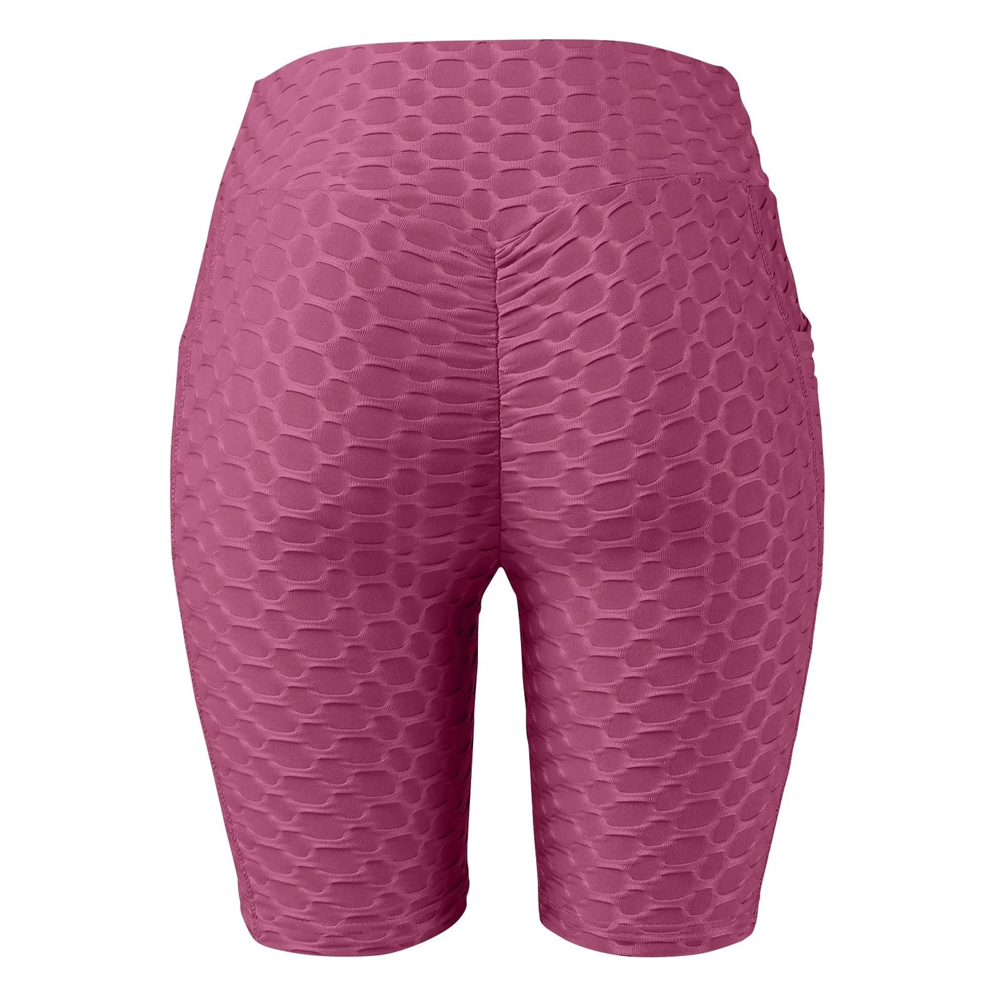 Women's Capris Yoga Fitness Peaches Buttocks Bubble Sports Leggings With Pockets Pants for Women Women’s Yoga Pants