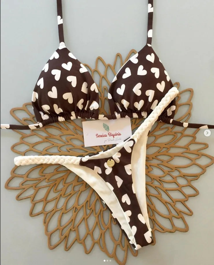 Micro Bikini Women Bikini Beach Holiday Swimsuit Two-piece Set
