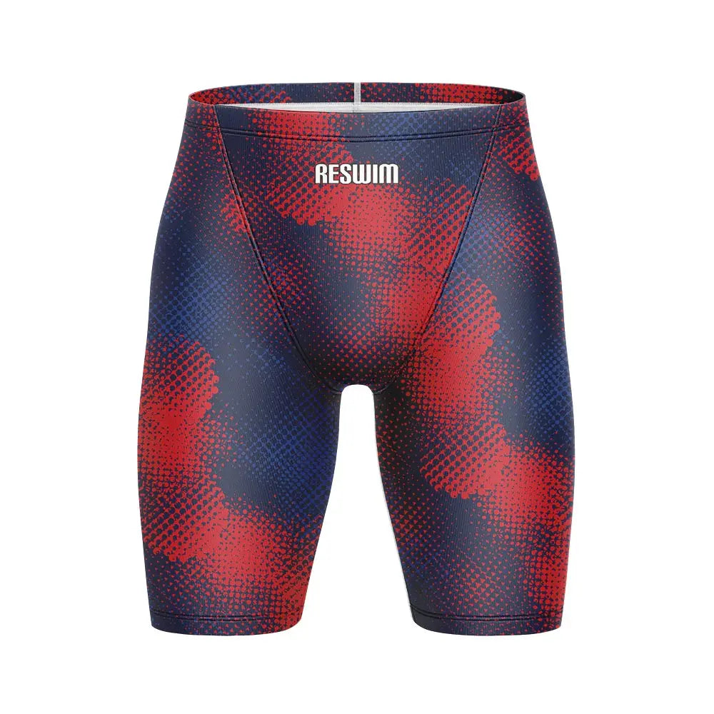 Swim Boxers Summer Men's Swim Jammer Endurance Athletic Training Swimsuit Beach Swimming Trunks For Swimwear Jammers Tights Surf Shorts