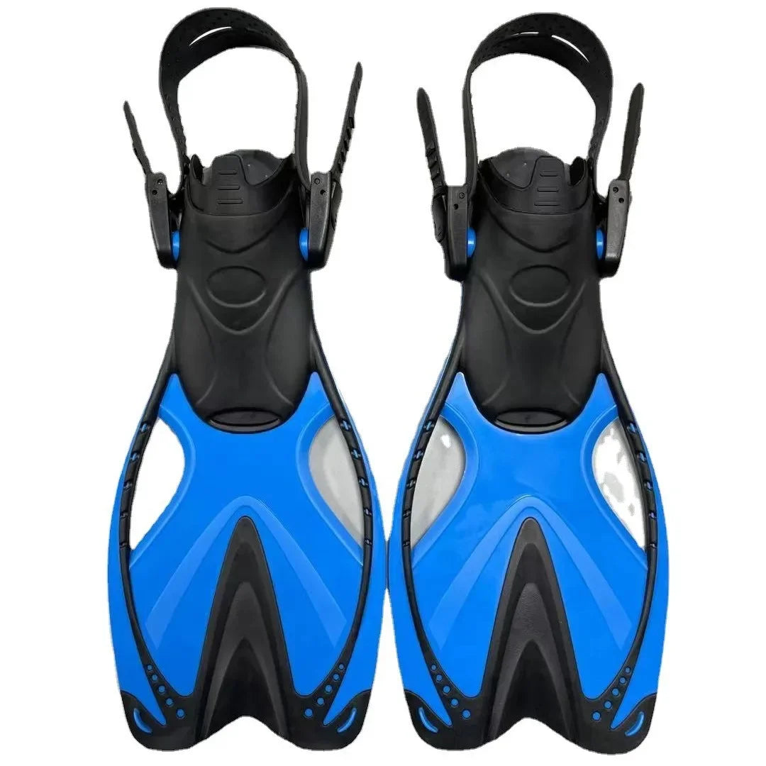 Universal Children's Frog Shoes Silicone Adjustable Short Diving Assist Fins Children's Lightweight Diving Training Equipment