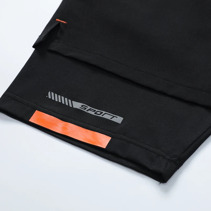 Two Piece Men'S Beach Quick Dry Running Sports Board Black Shorts Casual Oversize 8XL 9XL Pants Trousers