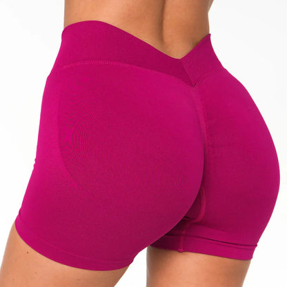 Shorts Gym Woman High Waist Fitness Training Yoga Clothing Running Butt Lifting Workout Leggings Cycling Sports Shorts