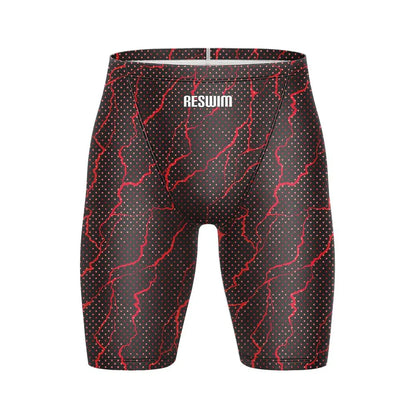 Swim Boxers Summer Men's Swim Jammer Endurance Athletic Training Swimsuit Beach Swimming Trunks For Swimwear Jammers Tights Surf Shorts