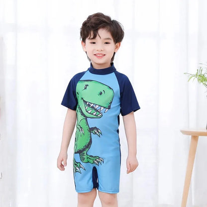 2-10Years Girl Swimwear Swimsuits UV Protective Long Sleeve Children Swimsuits Sport