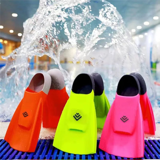 Professional Swimming Silicone Fin Classic Teen for Adults And Children Durable Comfortable Footwear for Aquatic Sports