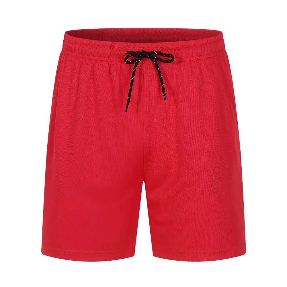 Men's Loose Large Shorts Summer Fashion Casual Beach Pants Drawstring Sports Running Straight With Pockets Shorts
