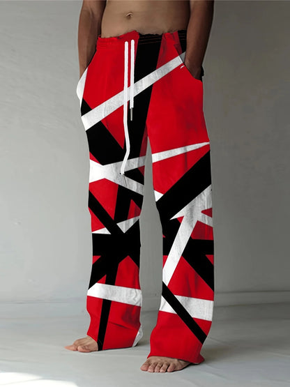 Oversized Casual Pants, Drawstring Wide-legged Pants, European And American Popular Urban Fashion Pants, Spring And Summer Pants