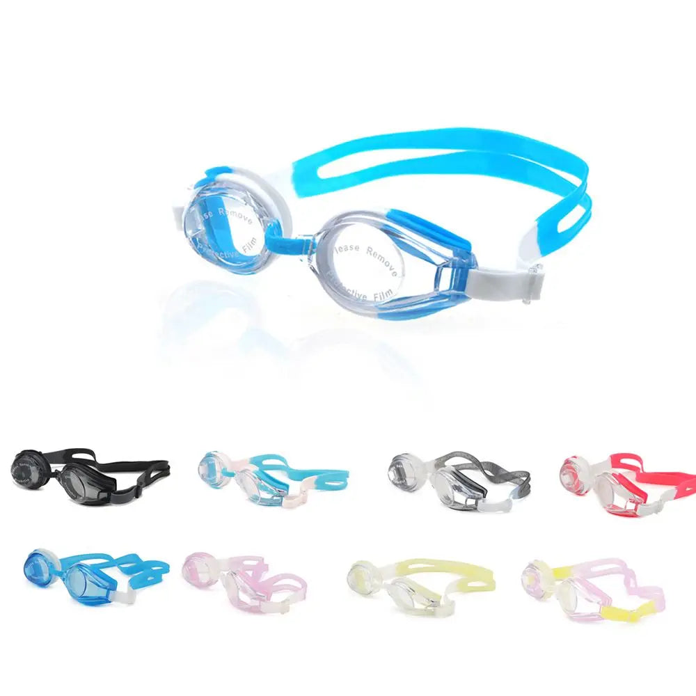 Children HD Silicone Waterproof Sports Eyewear Wide Vision Swimming Glasses Swim Goggles Underwater Goggles Swimming Goggles