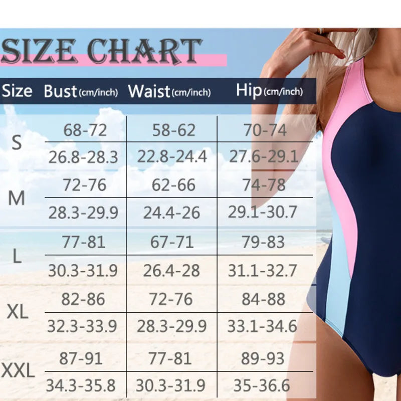 One-Piece Swimsuits Closed Women's Swimwear Sports For Swimming Wear Body Bathing Suits Beachwear Pool Bather
