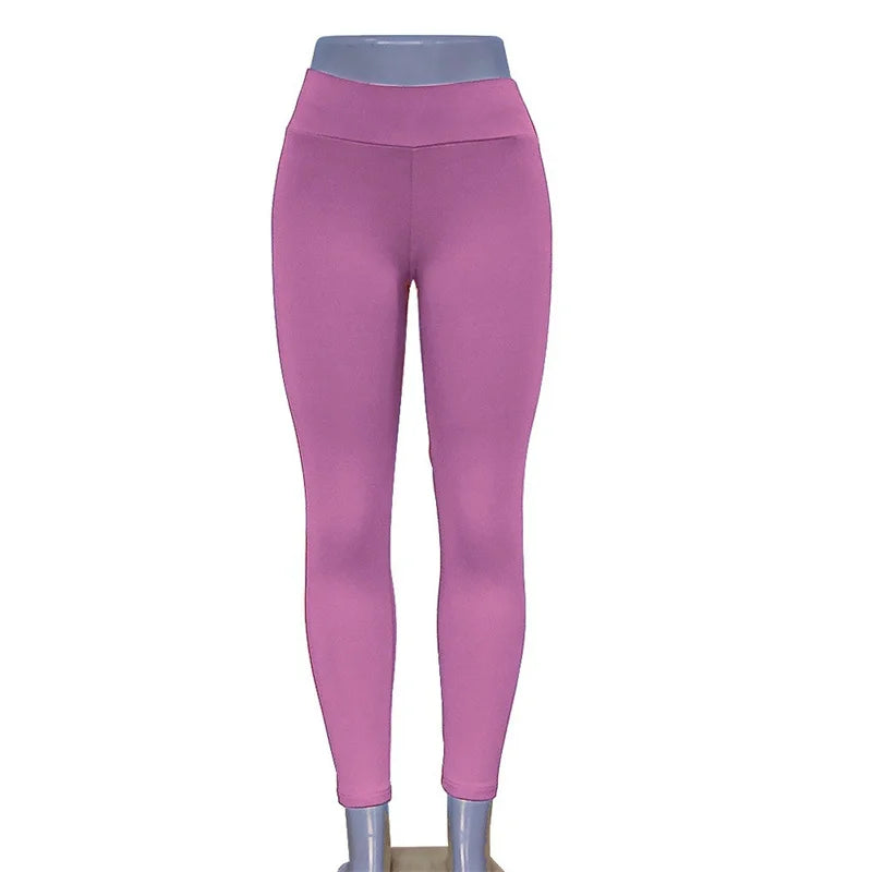Hidden Scrunch Leggings High Waisted Workout Pants for Women Seamless Butt Lifting Tummy Control Gym Yoga Tights